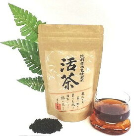 ◇ 黒焼き赤米玄米茶(バラ包装タイプ）活茶300g（1袋）　 筑前赤米玄米