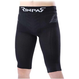 正規販売店 リンパス スパッツ 男性用 1枚入り RINPAS ブラック メンズ吸水速乾 着圧 ストレッチ性 帝人 TEIJIN テイジン