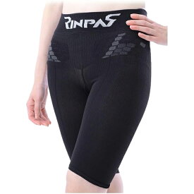 11/4～11/11 マラソン5%クーポンつき！ リンパス スパッツ 女性用 1枚入り RINPAS ブラック レディース吸水速乾 着圧 ストレッチ性 帝人 TEIJIN テイジン【メーカー直送商品】