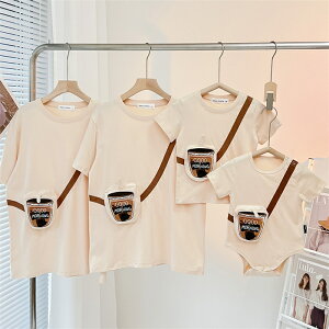 リンクコーデ 親子 ペアtシャツ 夏 親子コーデ tシャツ 半袖 親子 セット 親子 ペアルック 子供服 赤ちゃん ベビーロンパース 家族 兄弟 姉妹お揃い キッズ レディース メンズ 新生児 誕生日