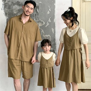 親子 ペアルック 親子ペア 親子お揃い セットアップ 2点セット リンクコーデ 親子 セット 半袖 Tシャツ ハーフパンツ ワンピース 男の子 女の子 パパ ママ カップル 親子コーデ 上下セット 子