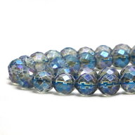 ○1連販売○コスモオーラ【カット】8mm【天然石 ビーズ パワーストーン】