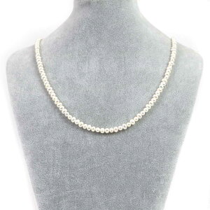 �V���v���X�g�[���l�b�N���X�W���p�[���i�z���C�g�j�y�|�e�g�z4�`5mm�y�V�R�΃r�[�Y�p���[�X�g�[���z