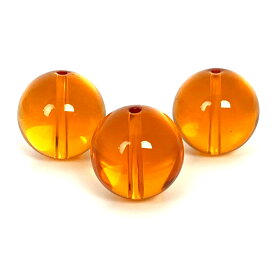 ●1粒売り●イエロークォーツ【丸玉】14mm【天然石 ビーズ パワーストーン】