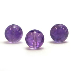 ●1粒売り●アメジスト【丸玉】12mm【天然石 ビーズ パワーストーン】