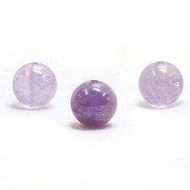 ●1粒売り●ラベンダーオーラクリスタル【丸玉】10mm【天然石 ビーズ パワーストーン】