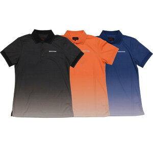 BRIEFING GOLF �u���[�t�B���O�S���t MENS GRADATION POLO CR �O���f�[�V�����|���V���c �����Y �t�� 010/BLACK 040/ORANGE 076/NAVY BRG212M03