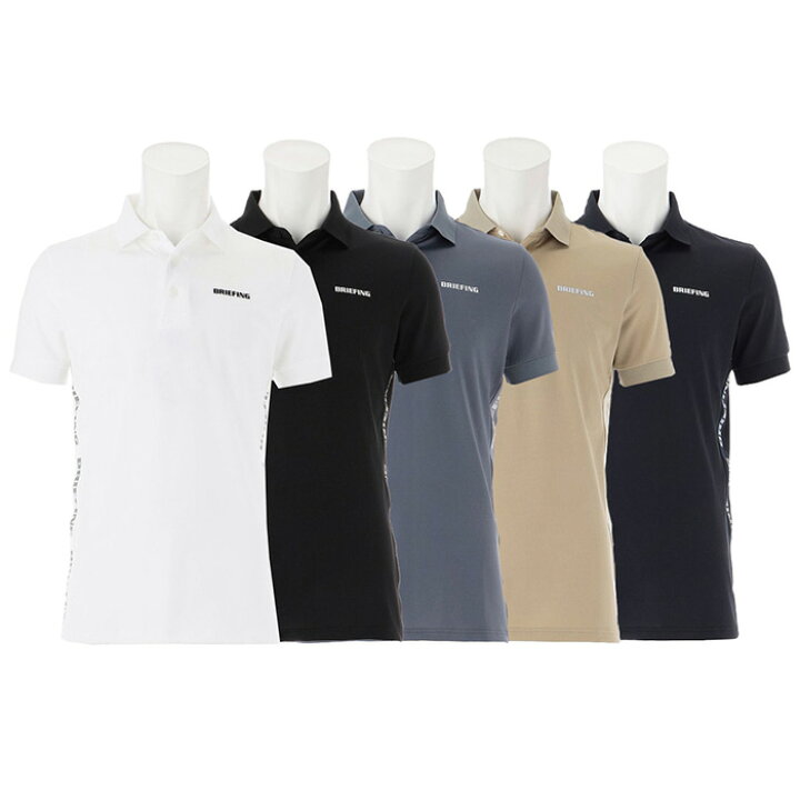 楽天市場】BRIEFING ブリーフィング MENS SIDE LOGO LINE POLO サイド 