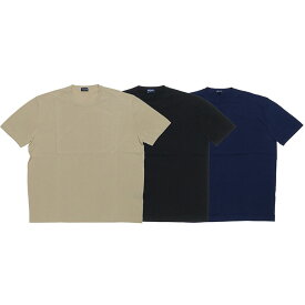 Drumohr ドルモア コットンクルーネックニットソー メンズ 春夏 501/BEIGE 690/BLACK 770/BLUE DOGN125-D24