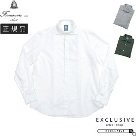 Finamore フィナモレ SIMONE BALI シモーネ バリ コットンライトフランネルシャツ メンズ 長袖 イタリア製 高級ドレスシャツ カジュアル ビジネス おしゃれ 秋冬新作 A5061BALISM