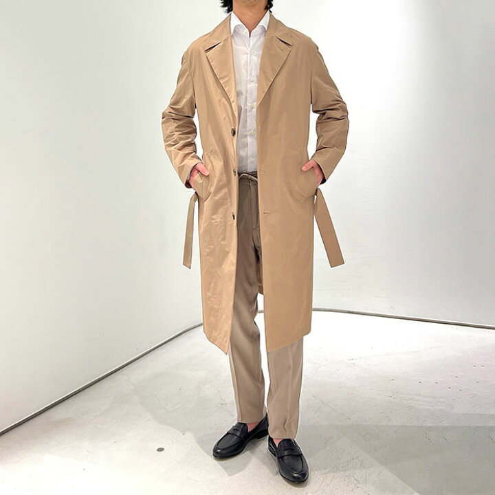 楽天市場】hevo イーヴォ OSTUNI シングルベルテッドコート メンズ 春  