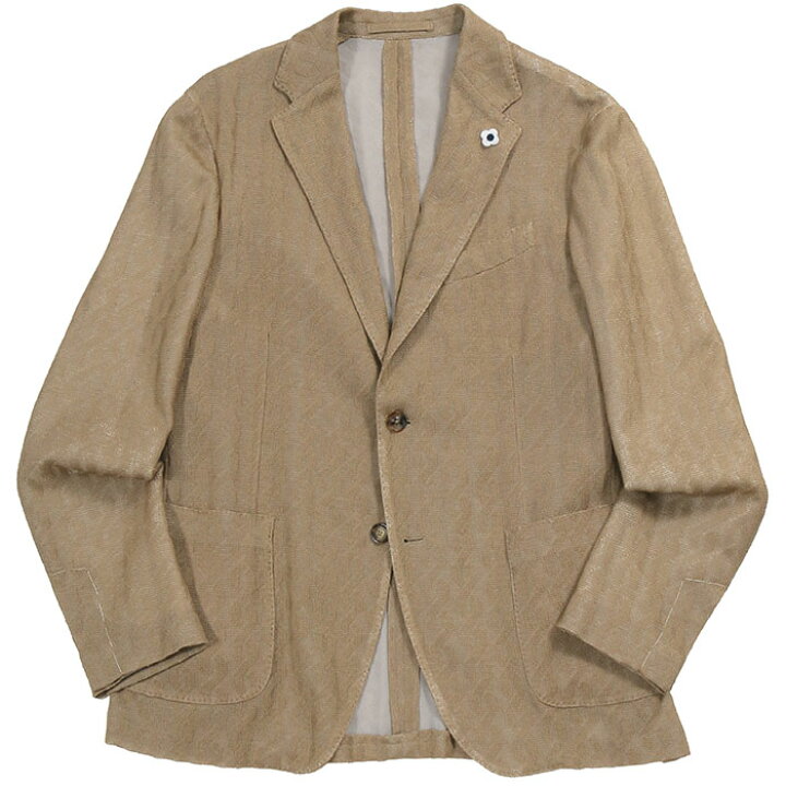 楽天市場】LARDINI ラルディーニ ケーブル編み2Bニットジャケット 