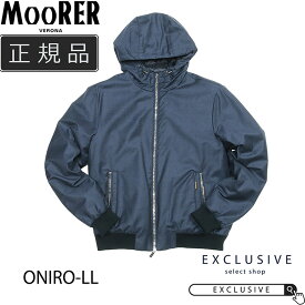 【Winter SALE30】MOORER ムーレー ONIRO-LL ウールカシミアストレッチダウンボンバージャケット メンズ 秋冬 212-21775 オニロ
