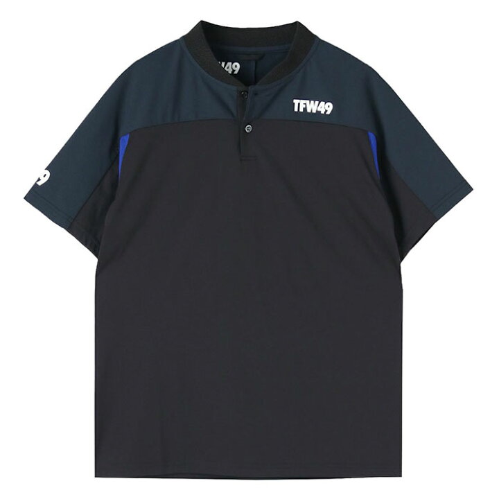 楽天市場】TFW49 ティーエフダブリュー49 SIDE MESH COLLARLESS POLO  