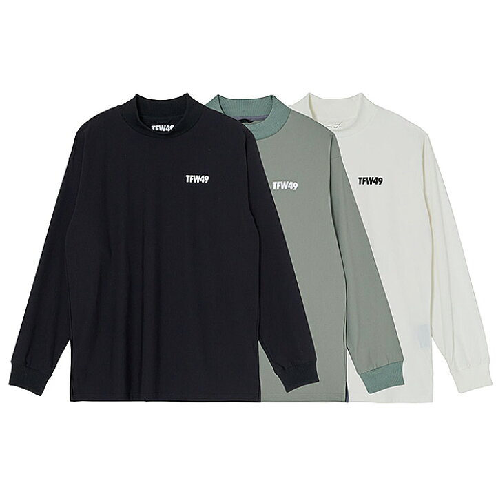楽天市場】TFW49 ティーエフダブリュー49 MOCKNECK PRINT LONG  