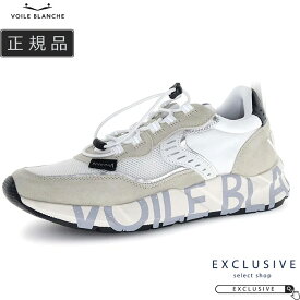 VOILE BLANCHE ボイルブランシェ CLUB 01 QUICK メンズ スニーカー ホワイト グレー イタリア製 レザー ナイロン 軽量 EVAソール ローカット スポーツ ラグジュアリー 大人カジュアル 619141564034