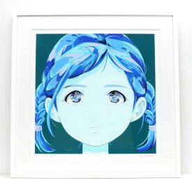 愛☆まどんな 彼女の顔が思い出せない 三十七度くもり ジクレー 版画 人物画 アニメ 壁掛け 美術品 アート 絵画 額装