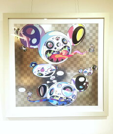 村上隆 スパイラル ジクレー 版画 人物画 アニメ 壁掛け 美術品 アート 絵画 額装