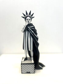 バンクシー　Liberty Girl ジクレー 版画 人物画 アニメ フィギュア 美術品 アート 絵画 額装