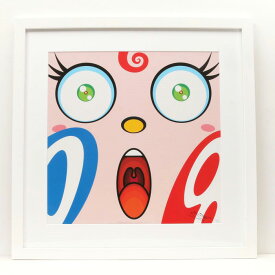 村上隆 オレたち 四角い ひょうきん族3 ジクレー 版画 人物画 アニメ 壁掛け 美術品 アート 絵画 額装