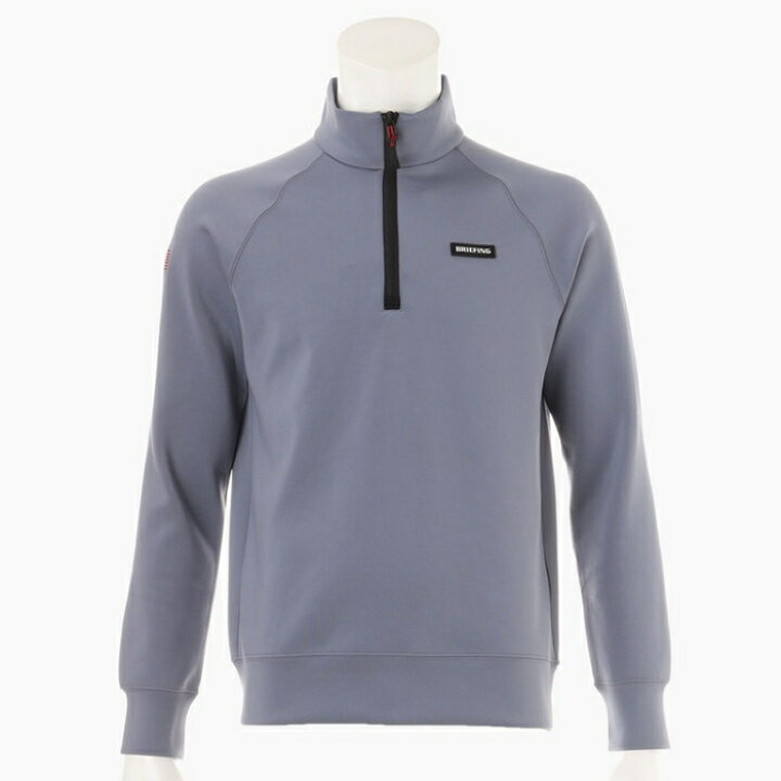 楽天市場】BRIEFING ブリーフィング MENS 3D LOGO HALF ZIP ロゴハーフ 