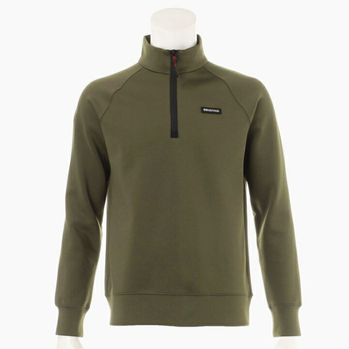 楽天市場】BRIEFING ブリーフィング MENS 3D LOGO HALF ZIP ロゴハーフ  