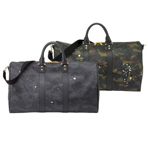 GENTIL BANDIT WeBoeB BOSTON BAG {XgobO jZbNX KHAKI CAMO BLACK CAMO GB1996-BB