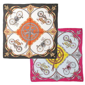 manipuri マニプリ scarf シルクスカーフ VINTAGE CYCLE 65×65 レディース 秋冬 0133330003