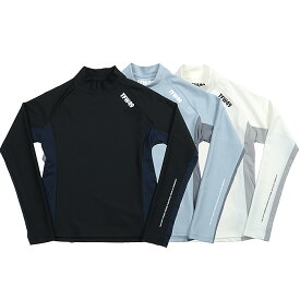 【SUMMER SALE30】TFW49 ティーエフダブリュー49 SIDE MESH MOCKNECK LT サイドメッシュモックネックロングティー レディース 秋冬 TL10242007