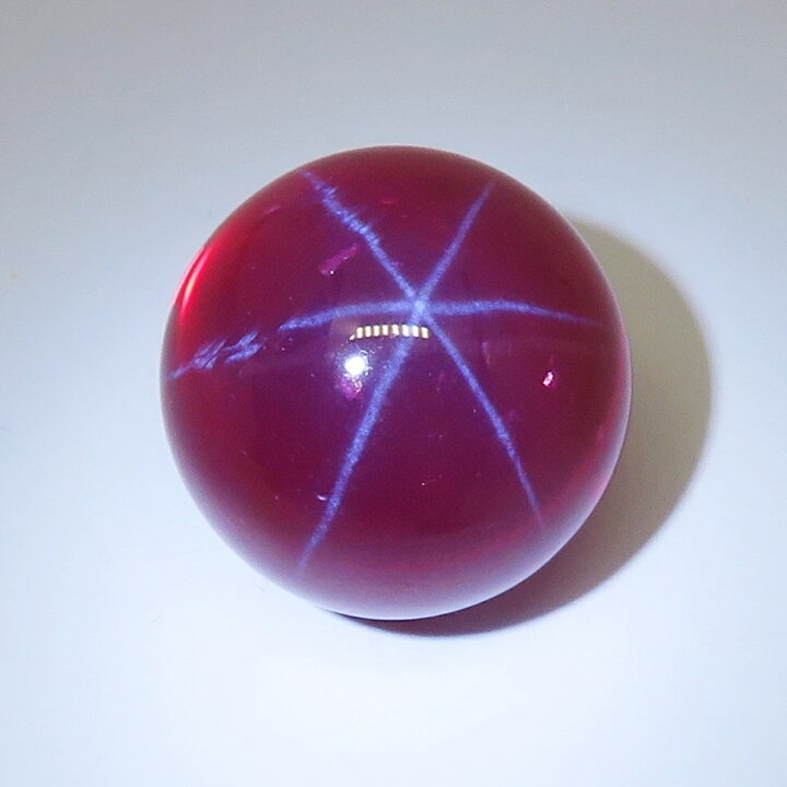 楽天市場】GemKana/ジェムカナ/合成スタールビー/20mm丸玉 : Gemstone KANA
