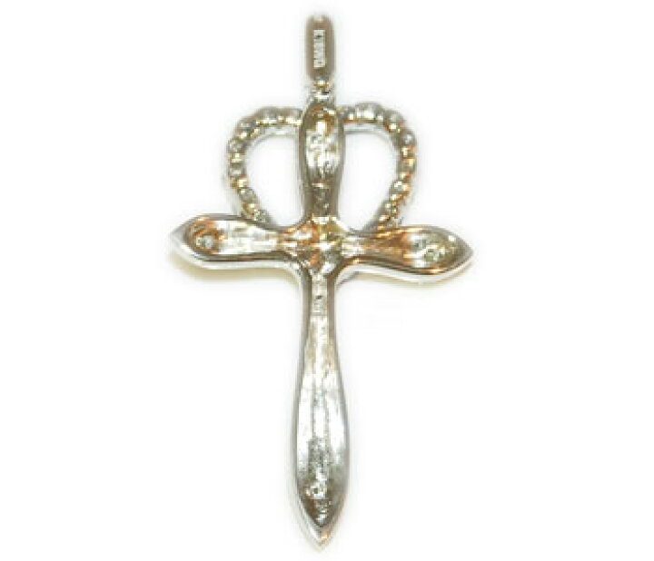 楽天市場】クロス＆ハート ダイヤモンド 0.37ct スイングタイプ 