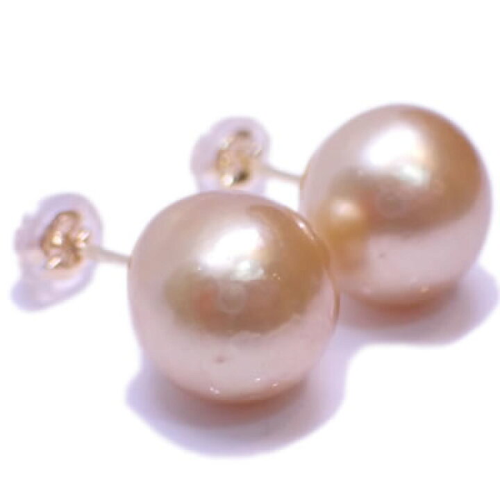 楽天市場】南洋白蝶真珠 シャンパンゴールドパール 約10-11mm セミ 