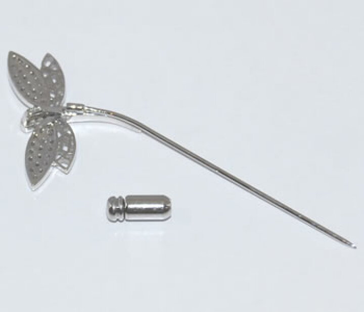 楽天市場】ダイヤモンド-0.50ct トンボデザイン K18WG/K14WG ピン 