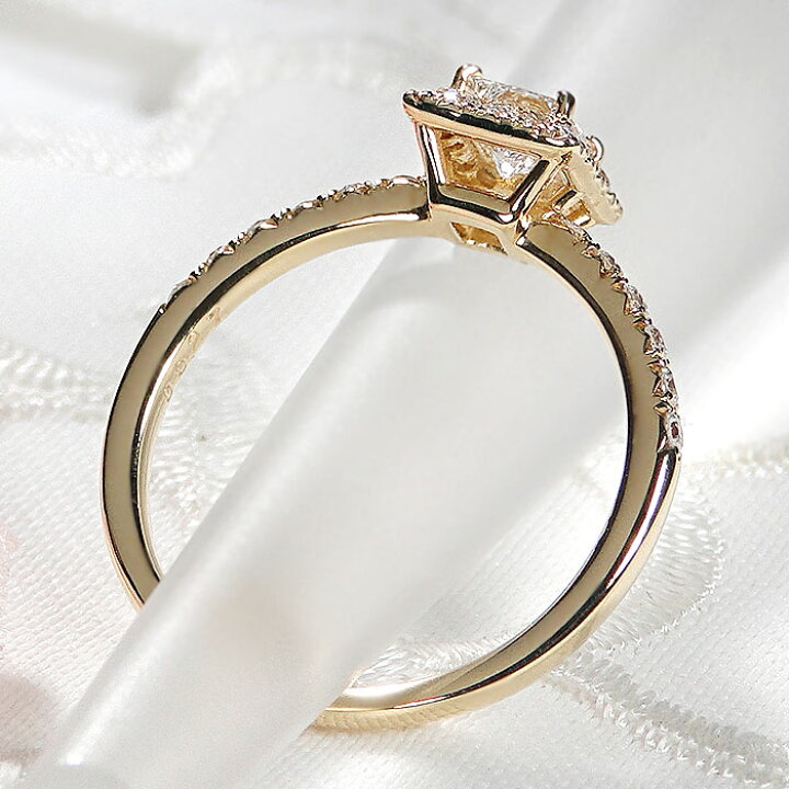 Jewelry】K18 ダイヤリング D:0.75ct 9.7g 遠ざかり #13/kt11375br 