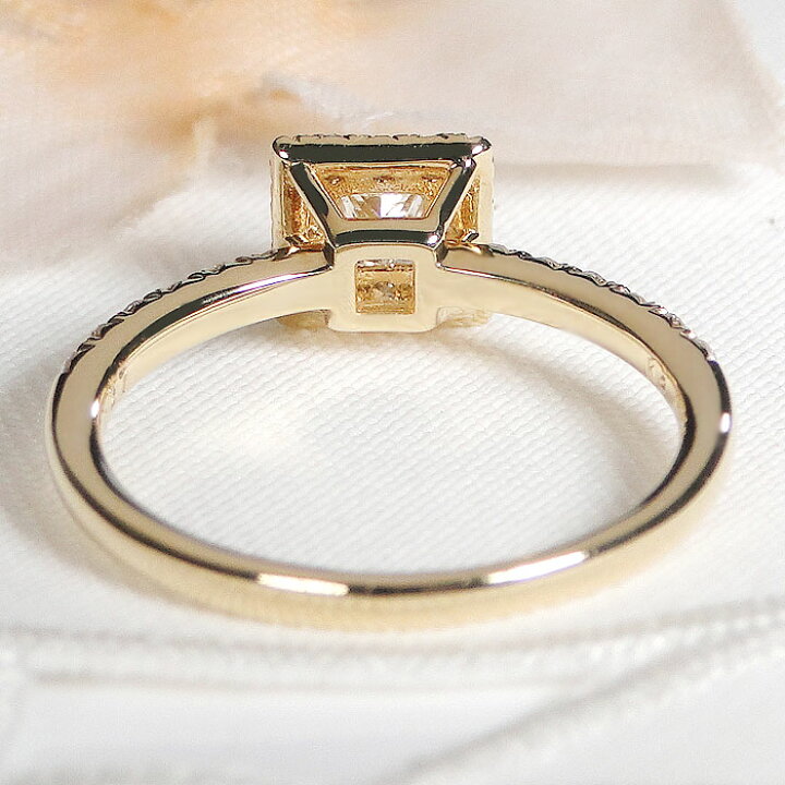 楽天市場】【限定1本 】K18YG【0.57ct】 ダイヤモンド リング【D  