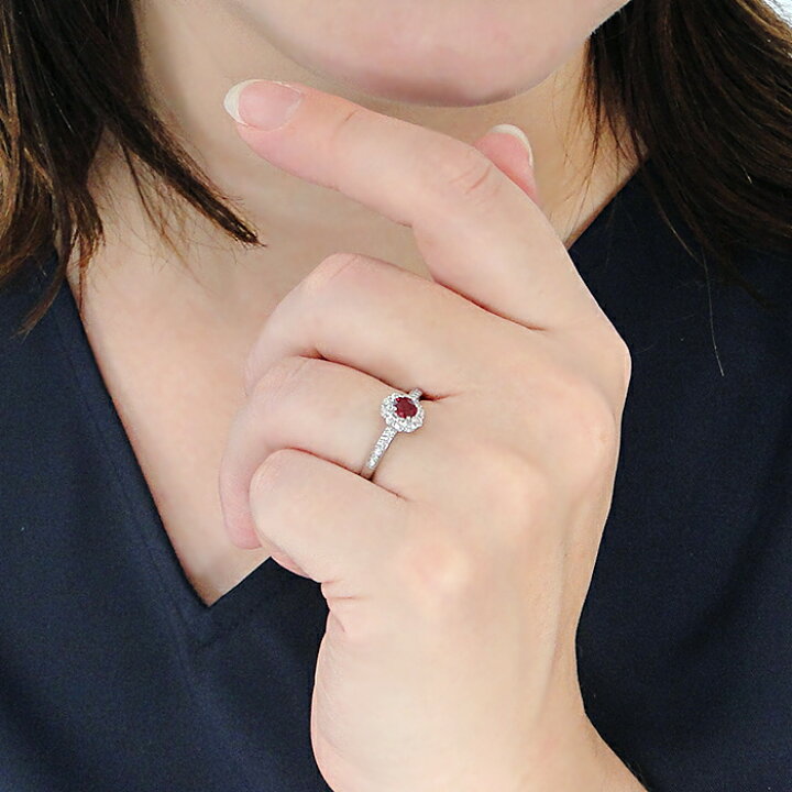 楽天市場】【鑑別カード付】Pt900 非加熱 ピジョンブラッド ルビー  