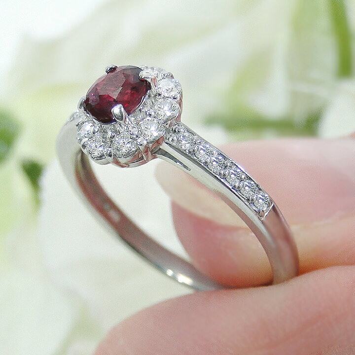 楽天市場】【鑑別書付】Pt900 非加熱 ピジョンブラッド ルビー  