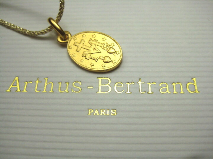 Arthus Bertrand アルチュス・ベルトランメダイネックレス - ネックレス 