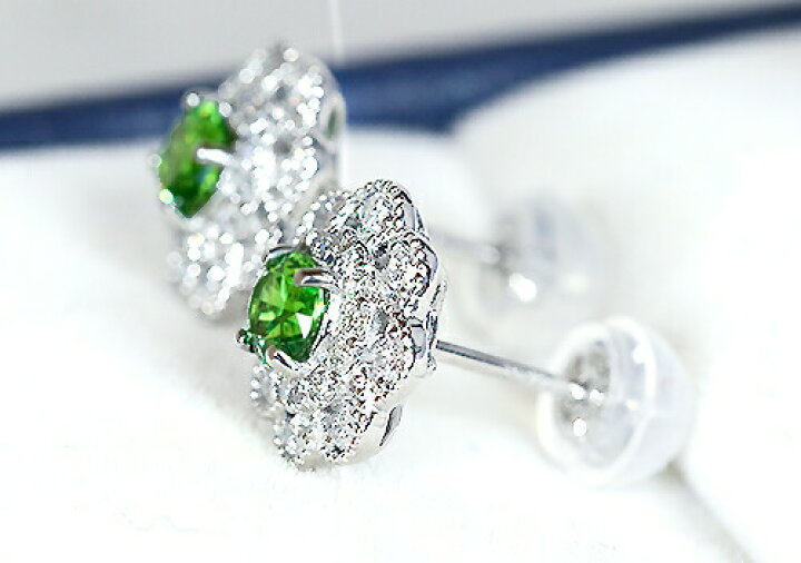 楽天市場】稀少ロシア・ウラル産☆デマントイ大粒2石0.48ct