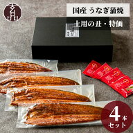 玄品 国産 うなぎ 蒲焼 4本 セット 厳選 2倍 増量 うなぎの蒲焼 まとめ買い 個包装 うなぎ蒲焼 うなぎの…