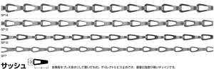 �X�e�����X�`�F�[���T�b�V���iSP7�j���F0.4mm×����30m�Q�l�g�p�׏d�F8.0kg