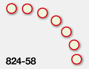 ~XebJ[@Ԙgi71gj 50mmӁ@824-58