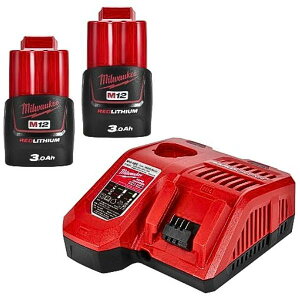 �~���E�H�[�L�[ M12-18 NRG-302 JP M12 2 3.0Ah FC�X�^�[�g�L�b�g �o�b�e���[2�� �[�d��