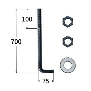 L�^�A���J�[�{���g M22×700 ���n�i�b�g2���b�V���[1���t