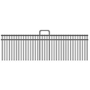�A�[�N�G�[�X SPL-H300 �R���N���[�g�Ōp�p�~�߃N�V �X�`�[���p�C�v���� H300mm×1m ���a6mm