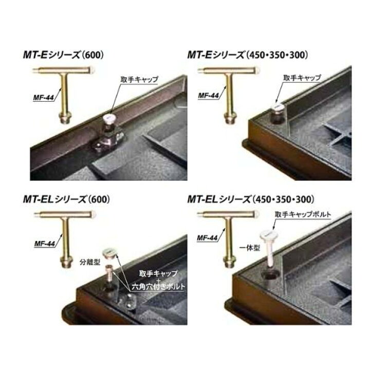 楽天市場】第一機材(DKC) MT-E6 化粧蓋 開閉具付き 600用 鋳鉄目地 
