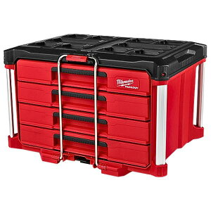 ミルウォーキー 48-22-8444 PACKOUT 引き出し収納 4段 耐荷重:22.7kg