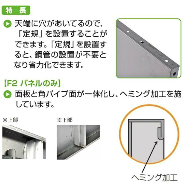 楽天市場】NSP 鋼製型枠 45mm 1820パネル 600Hタイプ 天端穴有り 