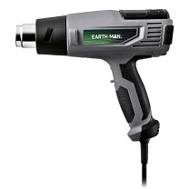 楽天市場】earth man 温度調節機能付ヒートガン hg－1450bの通販