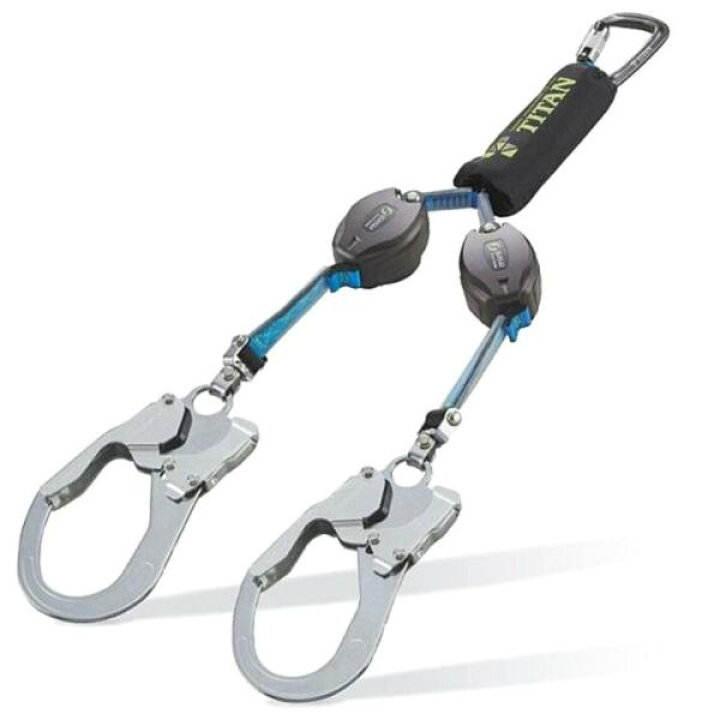 楽天市場】TITAN タイタン ロック装置付き巻取器 タイプ1ランヤード HL 
